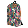 Exotic Floral [Arapawa Blue] -- Backpack