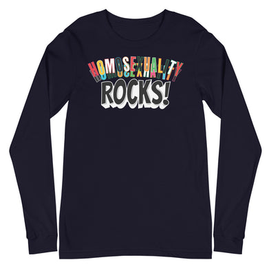 Homosexuality Rocks! -- Long Sleeve Tee