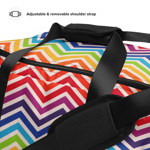 Chevron -- Duffle Bag