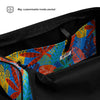 Exotic Floral [Deep Sky Blue] -- Duffle Bag