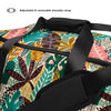 Exotic Floral [Apricot White] -- Duffle Bag