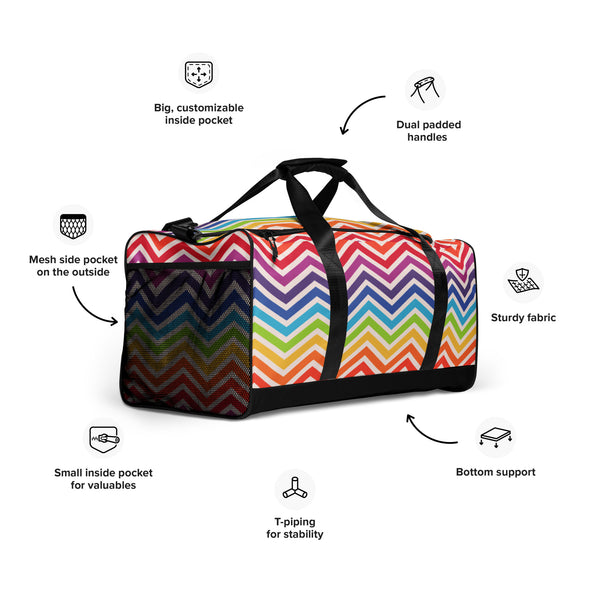 Chevron -- Duffle Bag