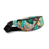 Exotic Floral [Apricot White] -- Fanny Pack