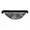 Exotic Floral [Arapawa Blue] -- Fanny Pack