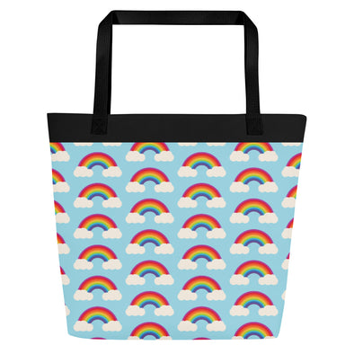 Rainbows -- Large Tote Bag