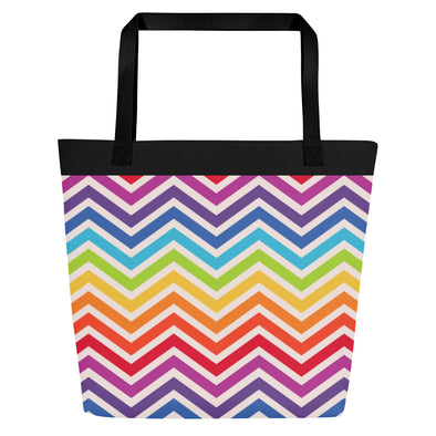 Chevron -- Large Tote Bag