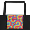 Infinity Rainbow -- Large Tote Bag