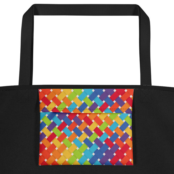 Woven -- Large Tote Bag