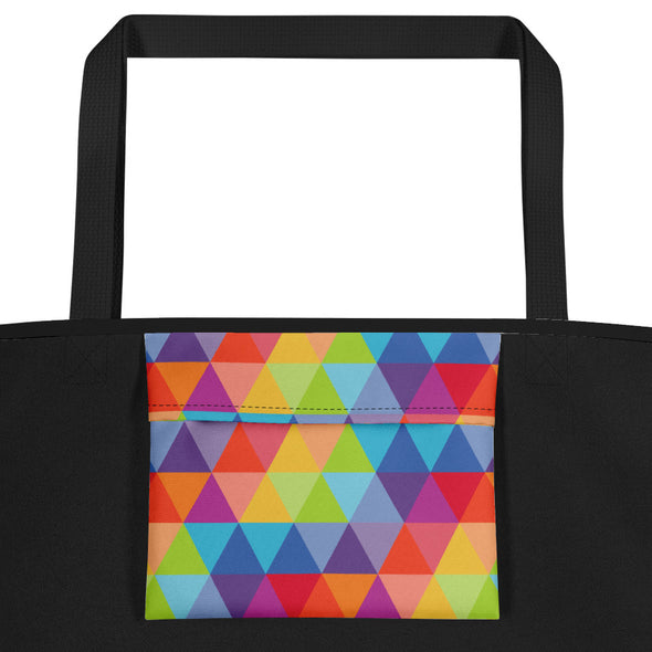 Geo -- Large Tote Bag