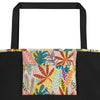 Exotic Floral [Banana Mania] -- Large Tote Bag