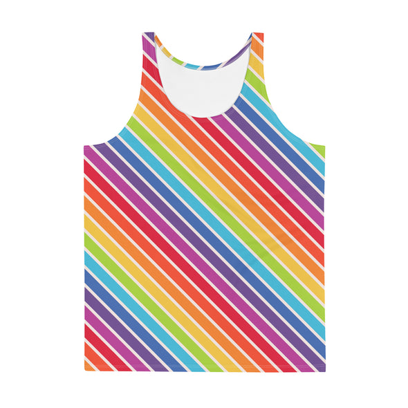 Diagonal Rainbow -- Tank Top