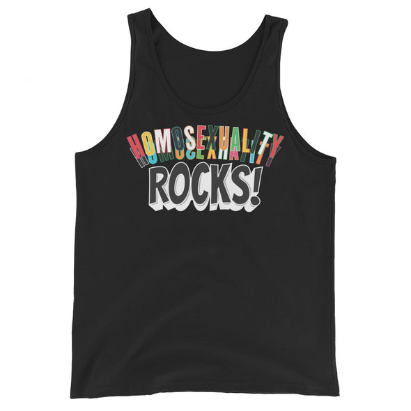 Homosexuality Rocks! -- Tank Top