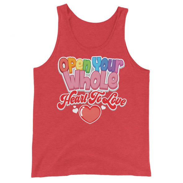 Open Your Whole Heart To Love -- Tank Top