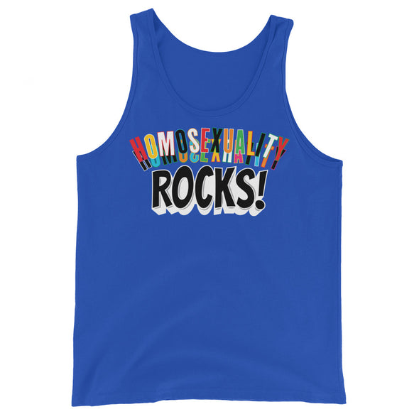 Homosexuality Rocks! -- Tank Top