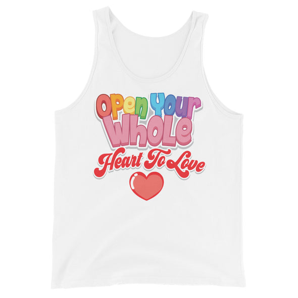 Open Your Whole Heart To Love -- Tank Top