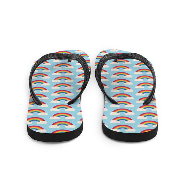 Rainbow Clouds -- Flip-Flops