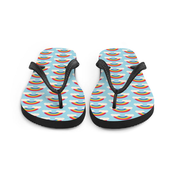 Rainbow Clouds -- Flip-Flops