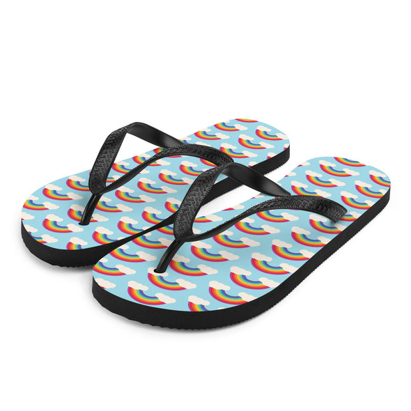 Rainbow Clouds -- Flip-Flops