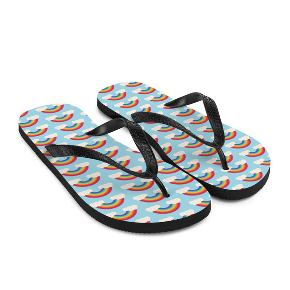Rainbow Clouds -- Flip-Flops