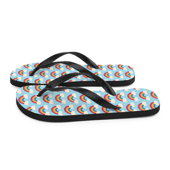 Rainbow Clouds -- Flip-Flops