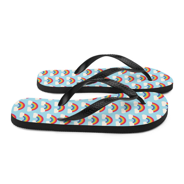Rainbow Clouds -- Flip-Flops