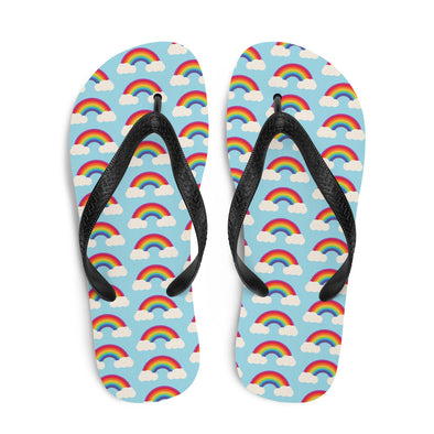 Rainbow Clouds -- Flip-Flops