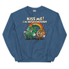 Kiss Me I'm Irish Enough -- Unisex Sweatshirt