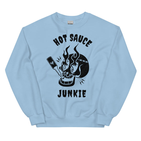 Hot Sauce Junkie -- Unisex Sweatshirt