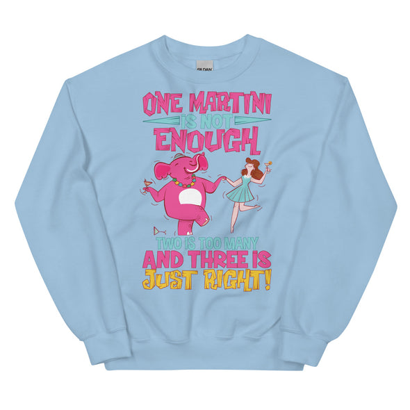 Three Martini -- Unisex Sweatshirt