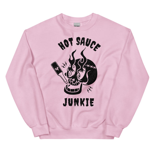 Hot Sauce Junkie -- Unisex Sweatshirt