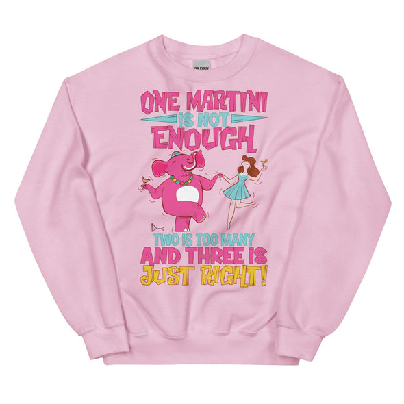 Three Martini -- Unisex Sweatshirt