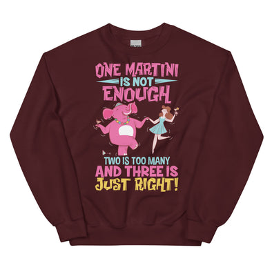 Three Martini -- Unisex Sweatshirt