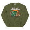 Kiss Me I'm Irish Enough -- Unisex Sweatshirt