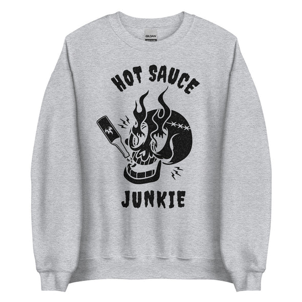 Hot Sauce Junkie -- Unisex Sweatshirt