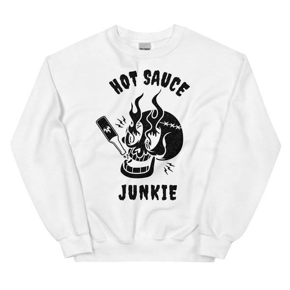 Hot Sauce Junkie -- Unisex Sweatshirt
