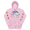Strawberry Rain -- Unisex Hoodie