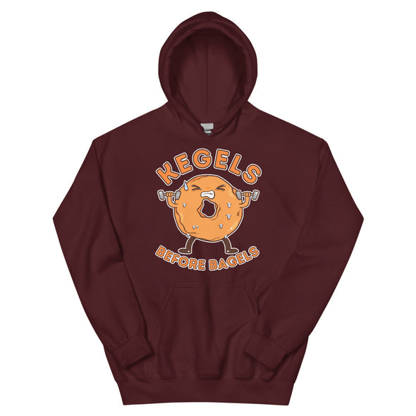 Kegels Before Bagels -- Unisex Hoodie