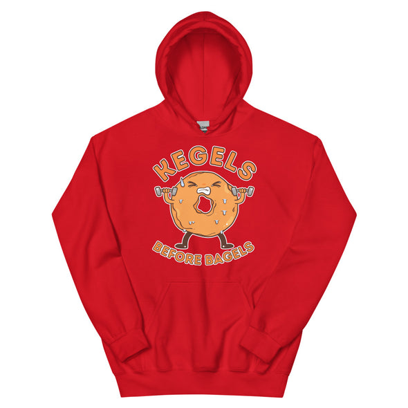Kegels Before Bagels -- Unisex Hoodie