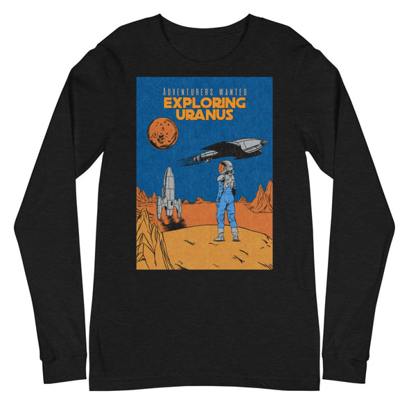 Exploring Uranus -- Long Sleeve Tee