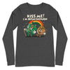 Kiss Me I'm Irish Enough -- Unisex Long Sleeve Tee