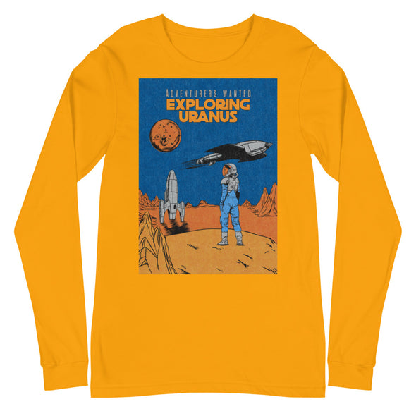 Exploring Uranus -- Long Sleeve Tee