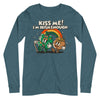 Kiss Me I'm Irish Enough -- Unisex Long Sleeve Tee