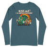 Kiss Me I'm Irish Enough -- Unisex Long Sleeve Tee