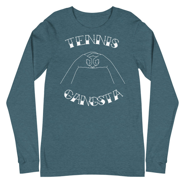 Tennis Gangsta -- Unisex Long Sleeve Tee