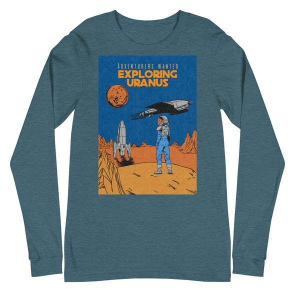Exploring Uranus -- Long Sleeve Tee