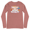 Enriched With Homosexuality -- Long Sleeve Tee