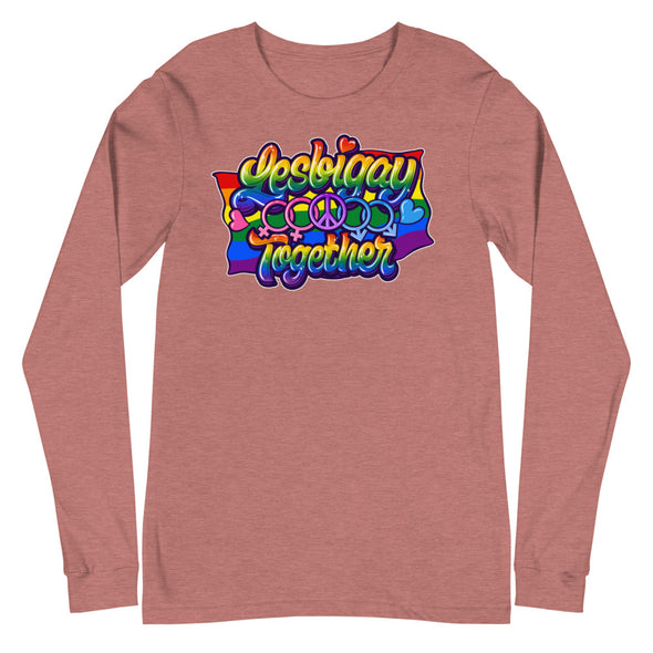 Lesbigay Together --  Long Sleeve Tee