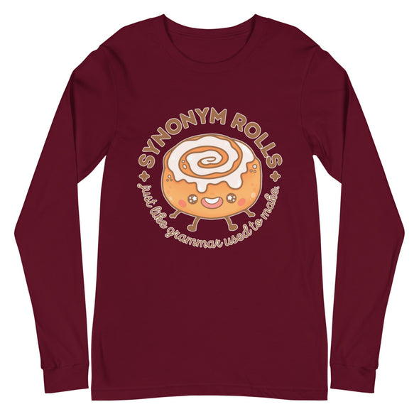 Synonym Rolls -- Unisex Long Sleeve Tee