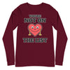 You're Not On The List -- Unisex Long Sleeve Tee