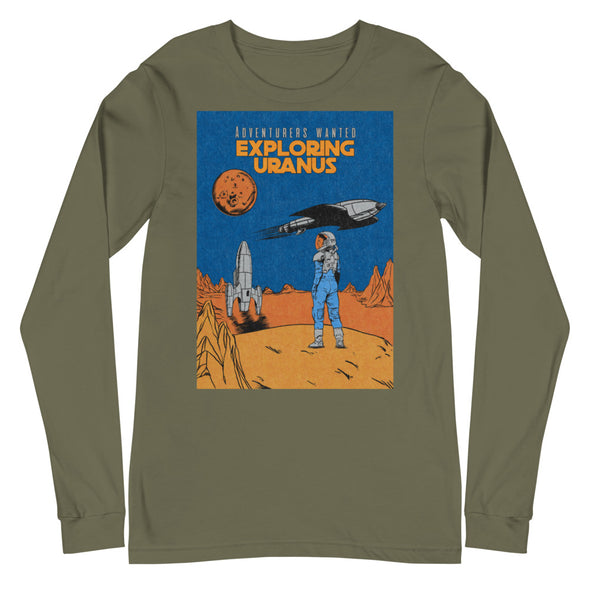 Exploring Uranus -- Long Sleeve Tee